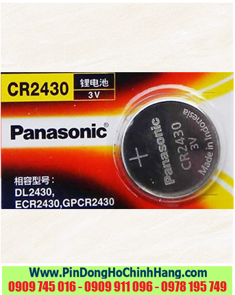 Pin Panasonic CR2430 _Pin CR2430